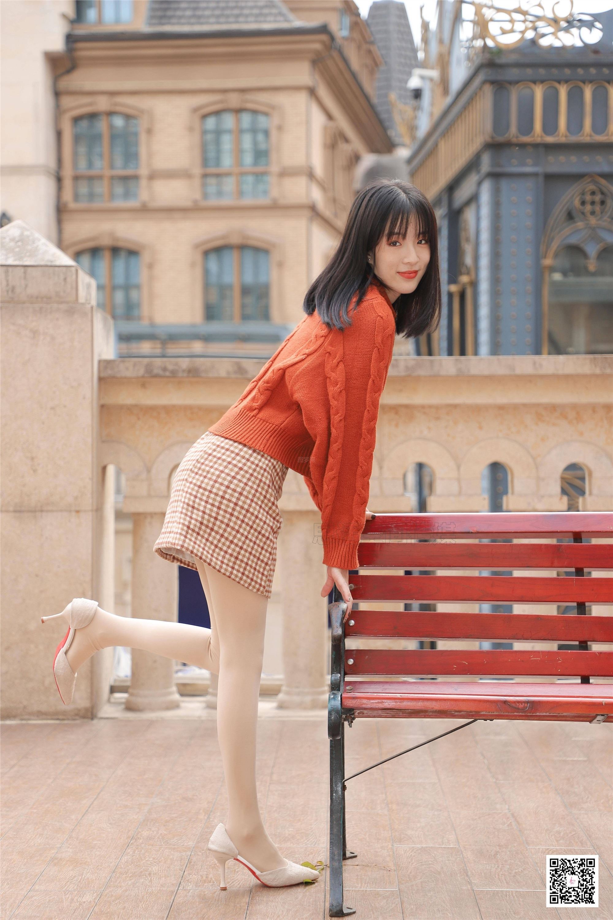 SiHua思话 SJ064 小狐狸仙女 风尖头浅口女鞋